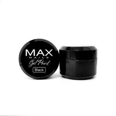 MAX Гель-краска Black 5ml
