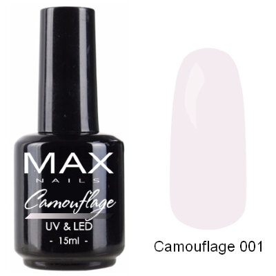 MAX Гель-лак 001 Camouflage, 15мл