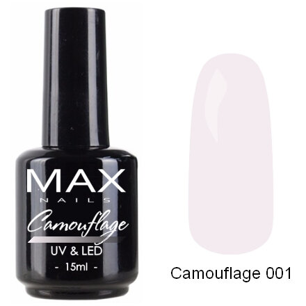 MAX Гель-лак 001 Camouflage, 15мл