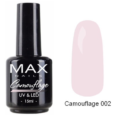 MAX Гель-лак 002 Camouflage, 15мл