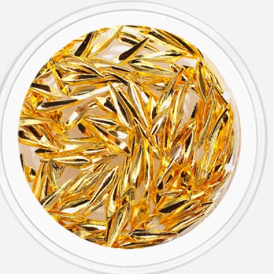 ARTEX Капля полая золото 1х5 мм