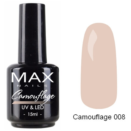 MAX Гель-лак 008 Camouflage, 15мл
