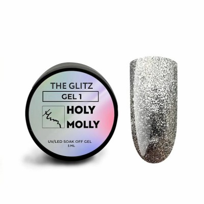 Holy Molly Гель-краска The Glitz 01, 5g