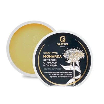 Grattol Premium Cream Wax monarda Крем-воск с монардой, 50ml