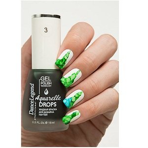 DL Жидкие краски для дизайна ногтей Aquarelle drops #03