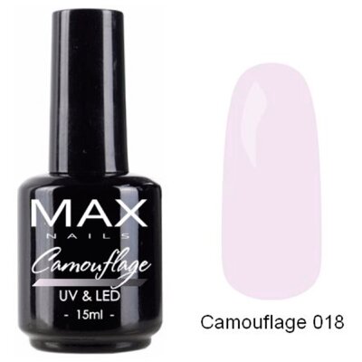 MAX Гель-лак 018 Camouflage, 15мл