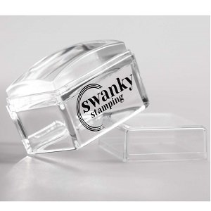 Swanky Stamping Штамп силиконовый, прозр.прямоуг. 2,5*3,5см