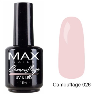 MAX Гель-лак 026 Camouflage, 15мл