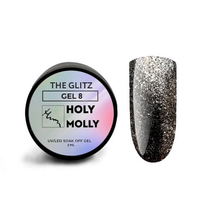Holy Molly Гель-краска The Glitz 08, 5g