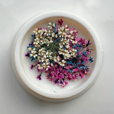 NN Сухоцветы 5451 микс (розовый, фиолет., сирень, св.синий, белый)