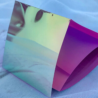 NN Фольга Rainbow1 фиолет.(битое стекло), арт.5132