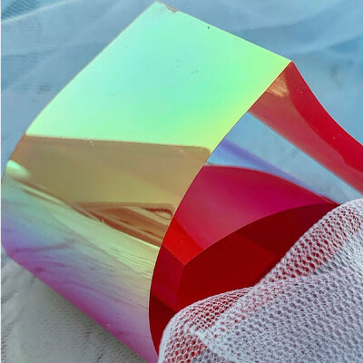 NN Фольга Rainbow3  красн.(битое стекло), арт.5134