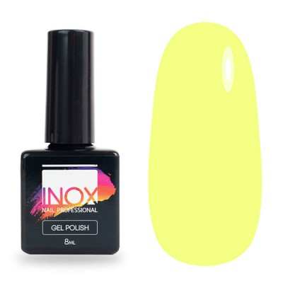 INOX Гель-лак 036 "Желтая гуава"