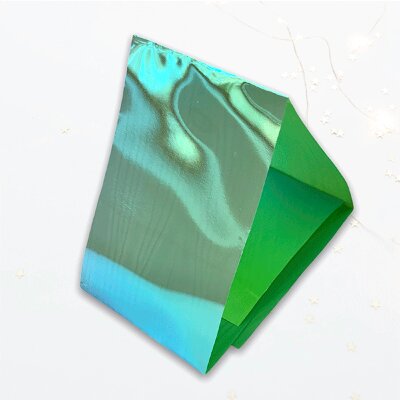 NN Фольга Rainbow4 зелен.(битое стекло), арт.5140