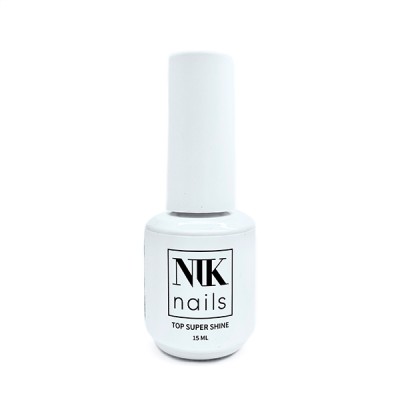 NIK Nails Top Super Shine 15мл