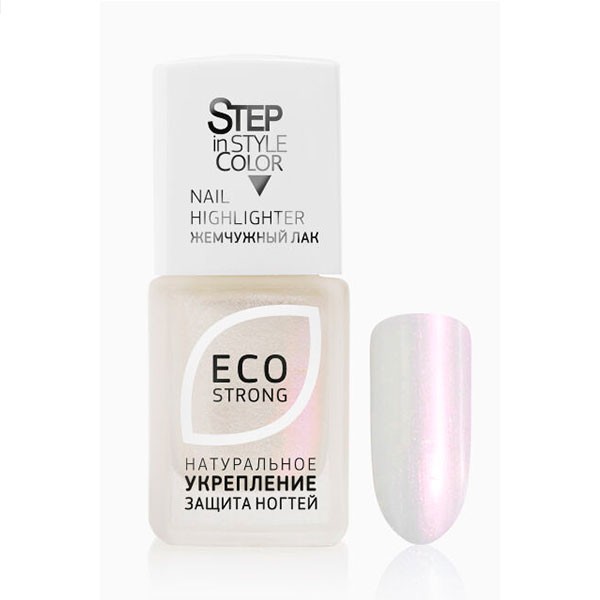 Step in Style Лак д/ногтей #033 Nail Highlighter ECO STRONG