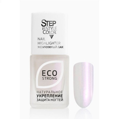 Step in Style Лак д/ногтей #034 Nail Highlighter ECO STRONG