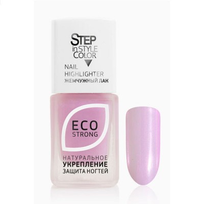 Step in Style Лак д/ногтей #035 Nail Highlighter ECO STRONG