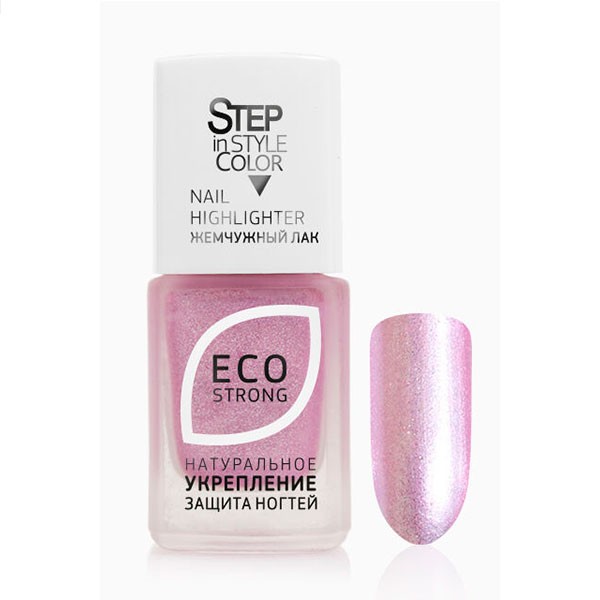 Step in Style Лак д/ногтей #036 Nail Highlighter ECO STRONG
