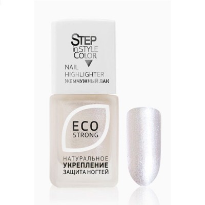 Step in Style Лак д/ногтей #038 Nail Highlighter ECO STRONG