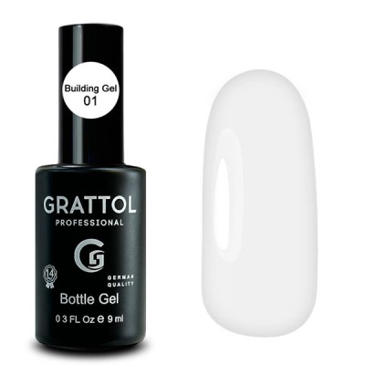 Grattol Gel Bottle 01 - гель моделирующий камуфлирующий 9мл