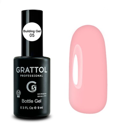 Grattol Gel Bottle 05 - гель моделирующий камуфлирующий 9мл