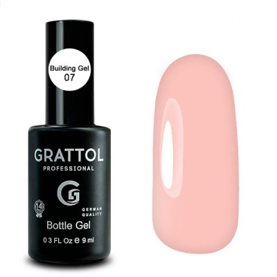 Grattol Gel Bottle 07 - гель моделирующий камуфлирующий 9мл