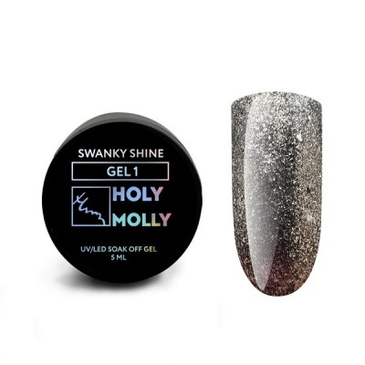 Holy Molly Гель-краска Swanky Shine 01, 5g