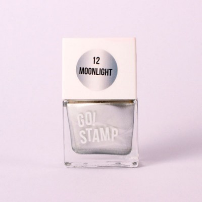 Go! Stamp Лак для стемпинга 012 Moonlight, 11мл