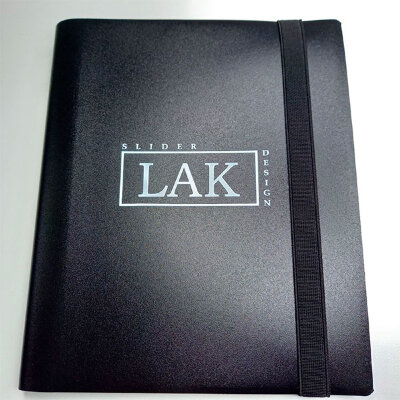LAK Альбом для слайдеров Черный 160 карманов (альбом 21*17,5см, окно 9,5*7см)