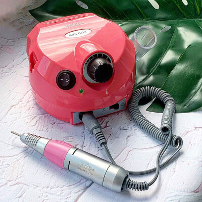 Soline Аппарат для маникюра Nail Drill LX-202-35000 (35000 об,35 вт) - розовый