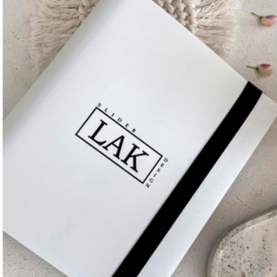 LAK Альбом для слайдеров Белый 160 карманов (альбом 21*17,5см, окно 9,5*7см)
